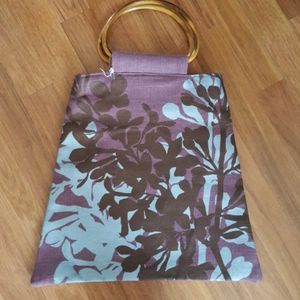 Amenity Home Linen Pyramid shaped, screen printed Tote Bag